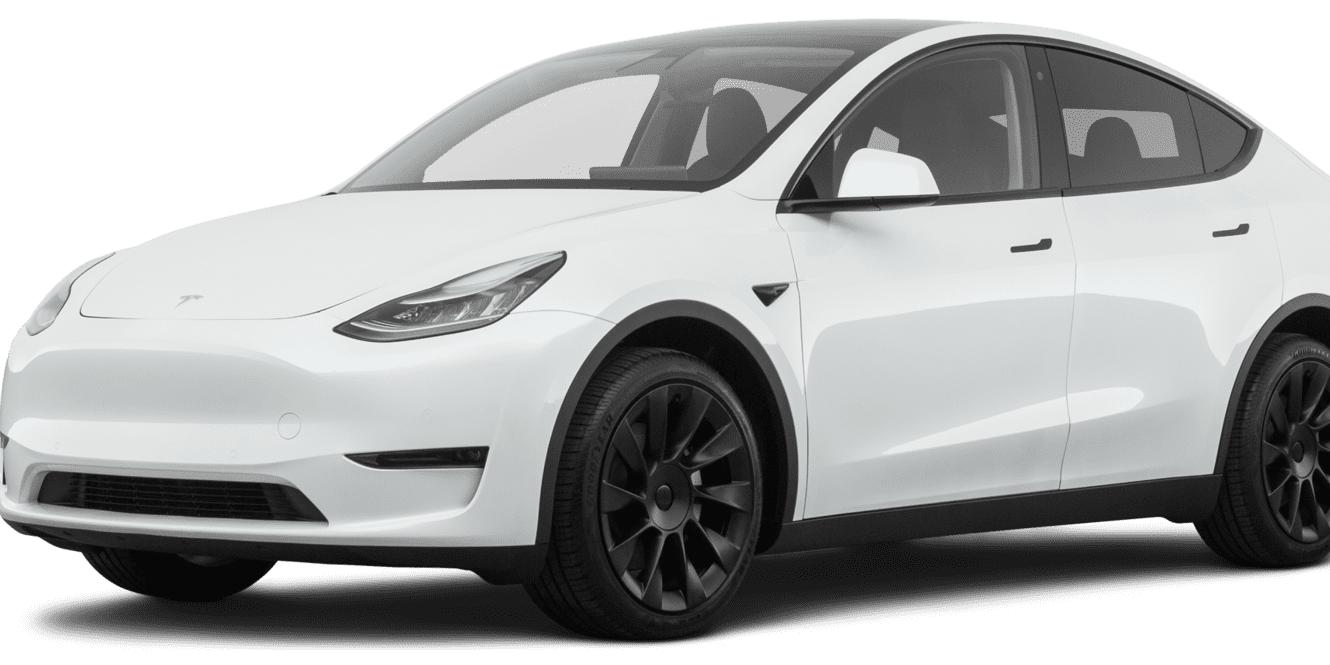 TESLA MODEL Y 2021 5YJYGAEE7MF159534 image